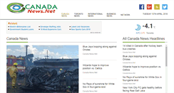 Desktop Screenshot of canadanews.net