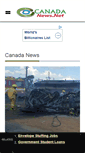 Mobile Screenshot of canadanews.net